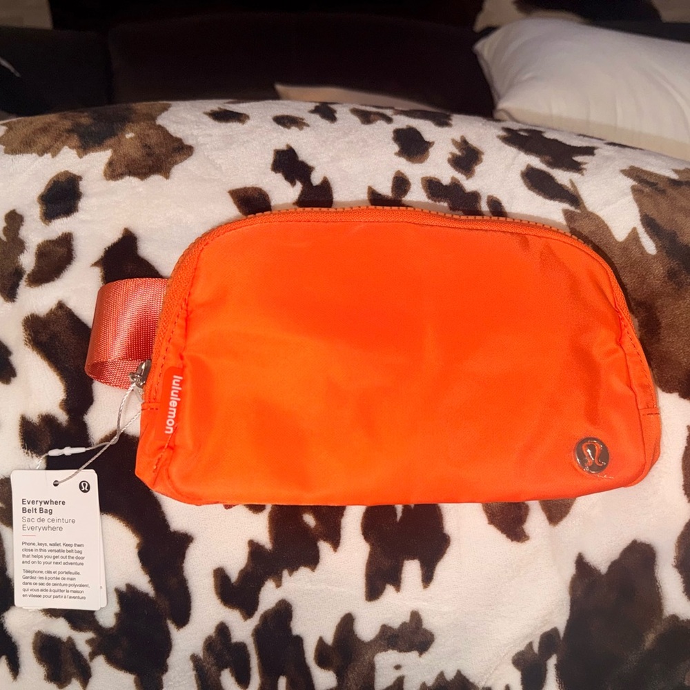 NEW Vibrant Orange Belt Bag